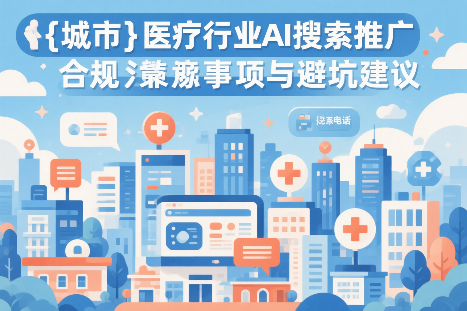 渭南医疗行业AI搜索推广合规注意事项与避坑建议