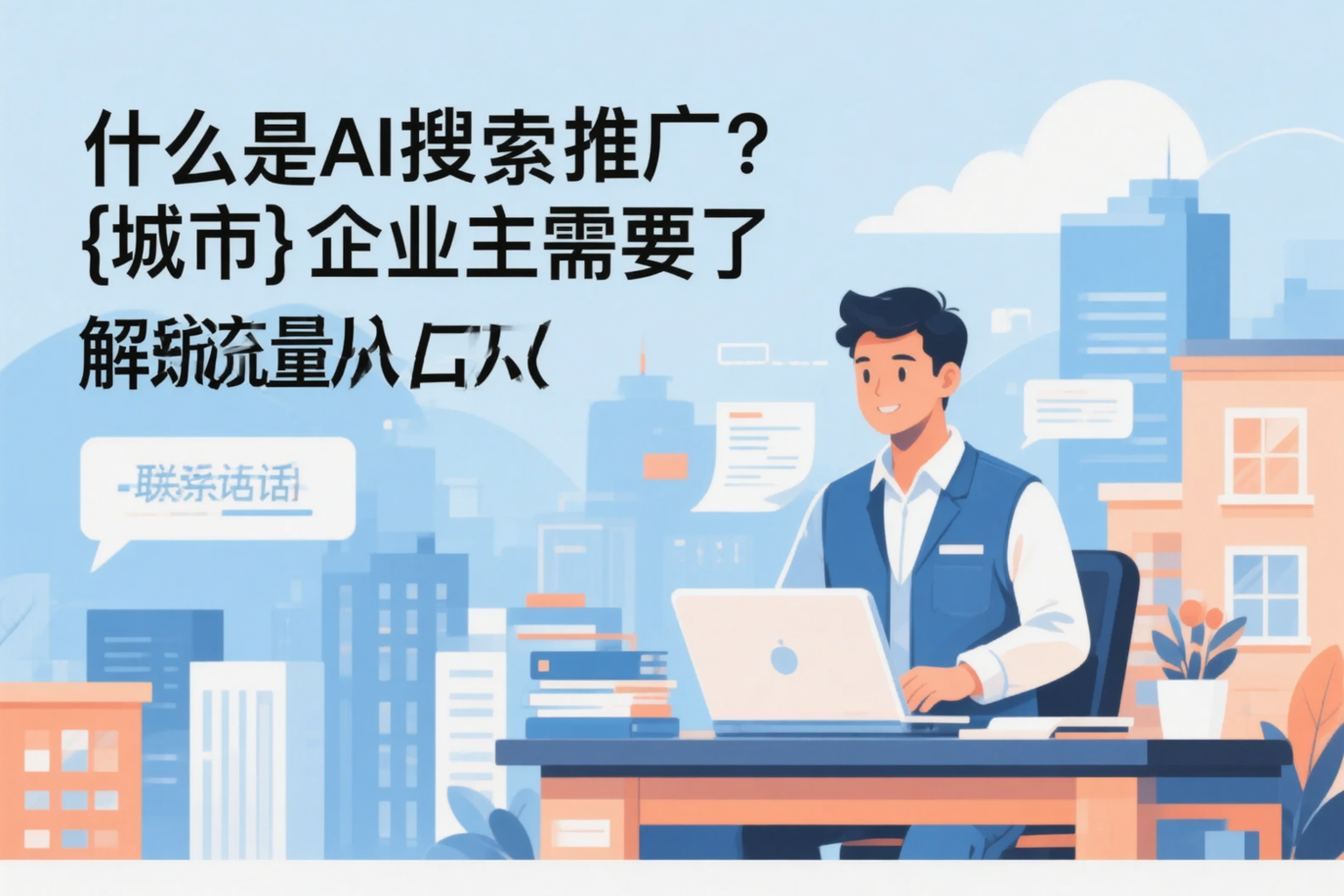 什么是AI搜索推广?渭南企业主需要了解的新流量入口