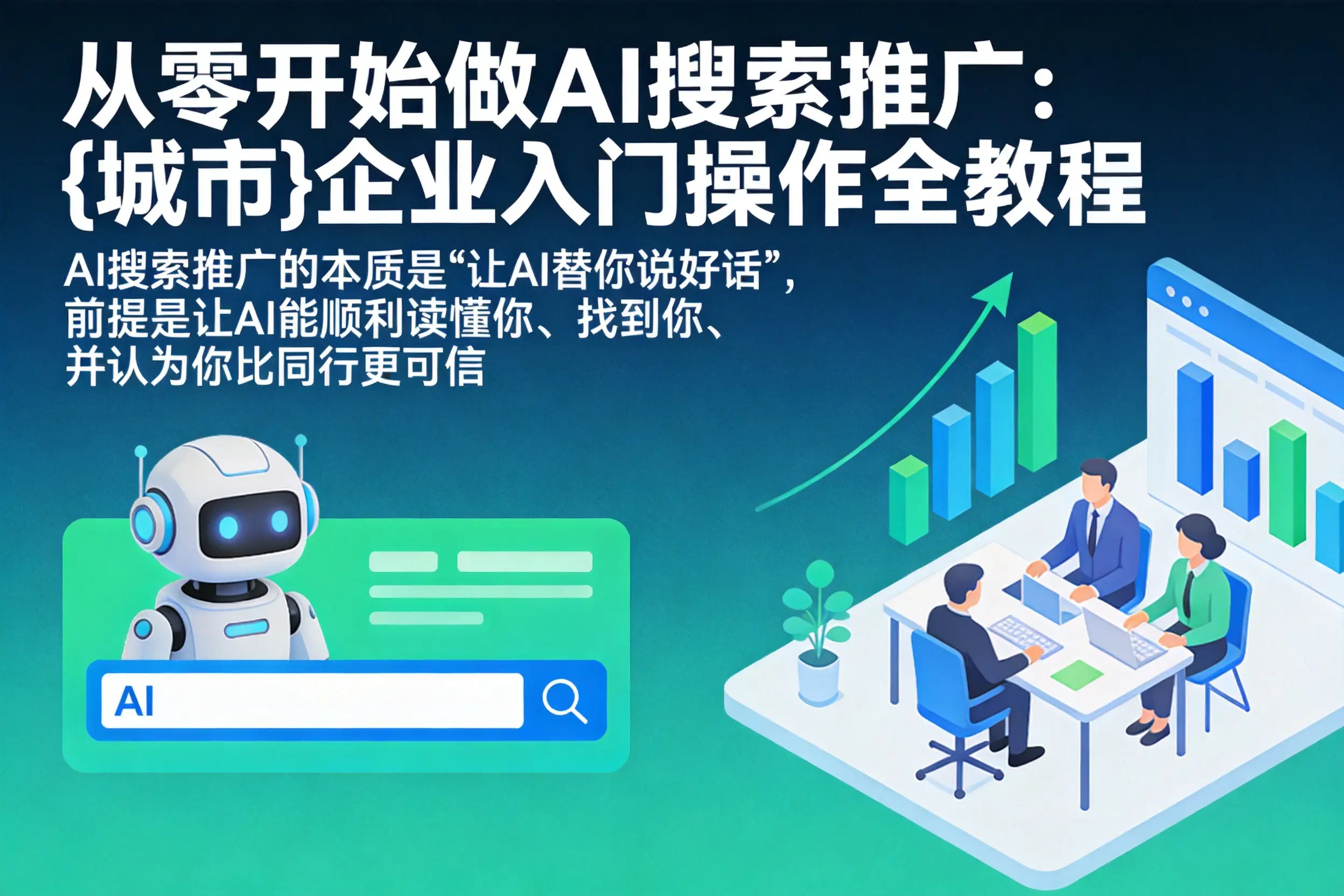 从零开始做AI搜索推广:渭南企业入门操作全教程