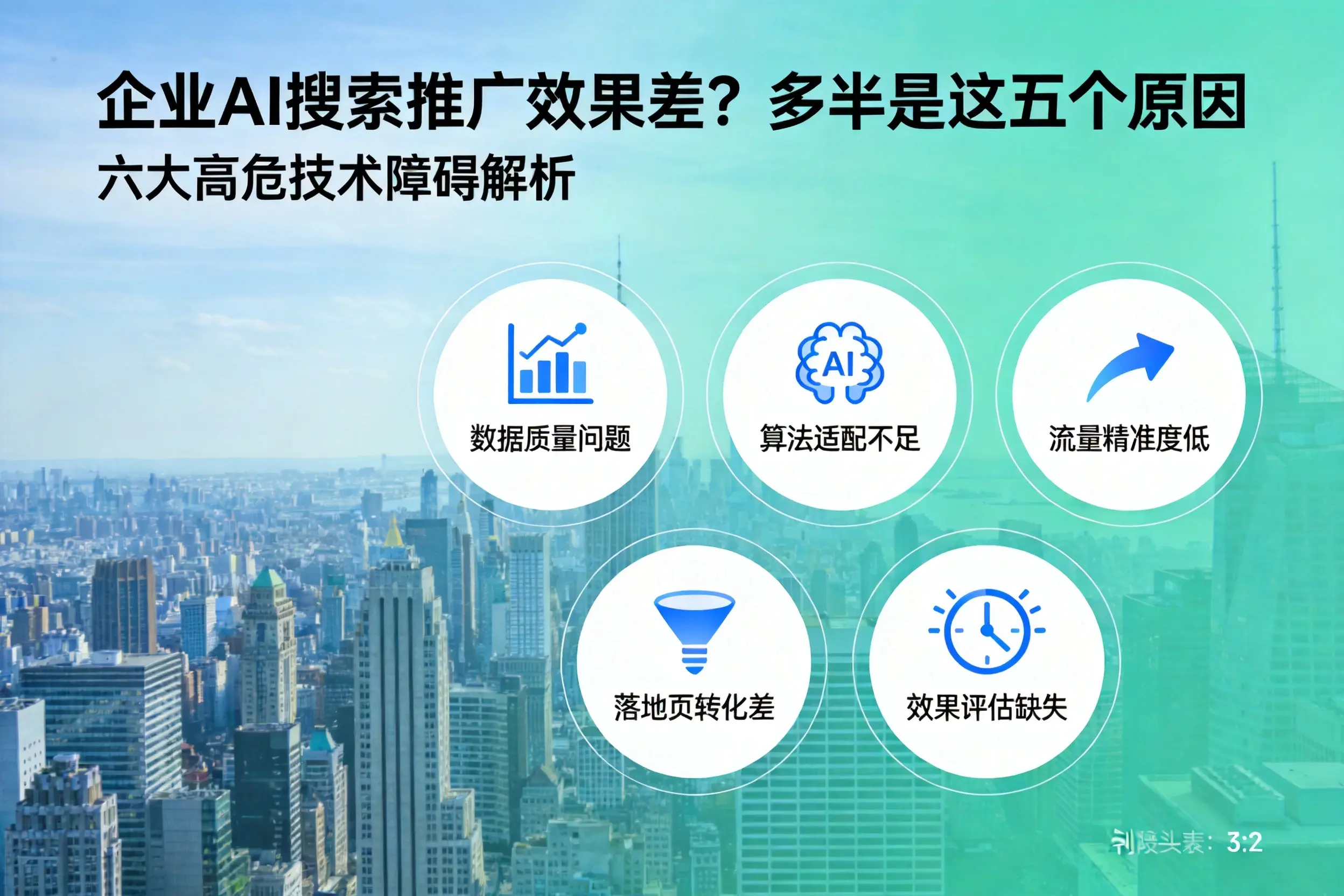 渭南企业AI搜索推广效果差?多半是这五个原因