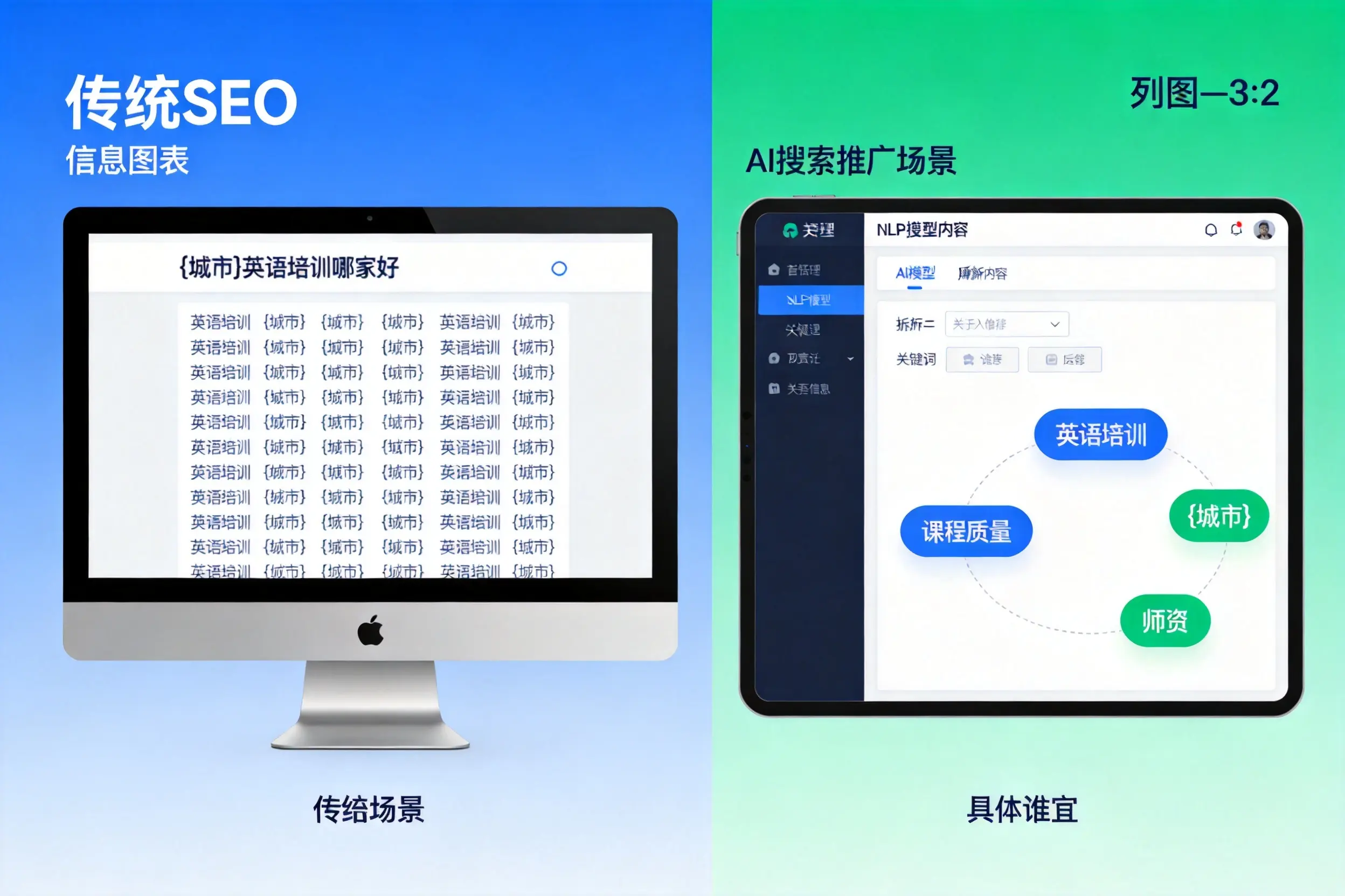 AI搜索推广和传统SEO有何区别?渭南企业选型指南