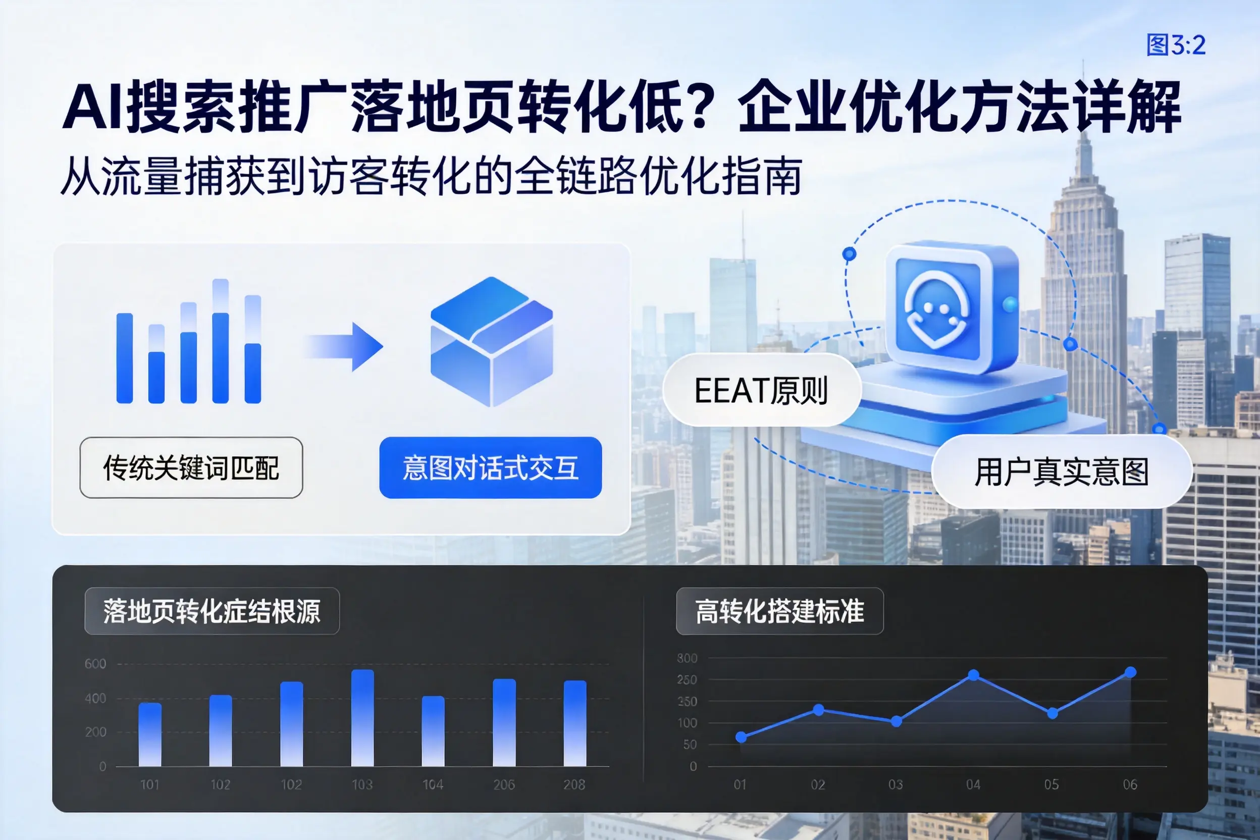 AI搜索推广落地页转化低？渭南企业优化方法详解