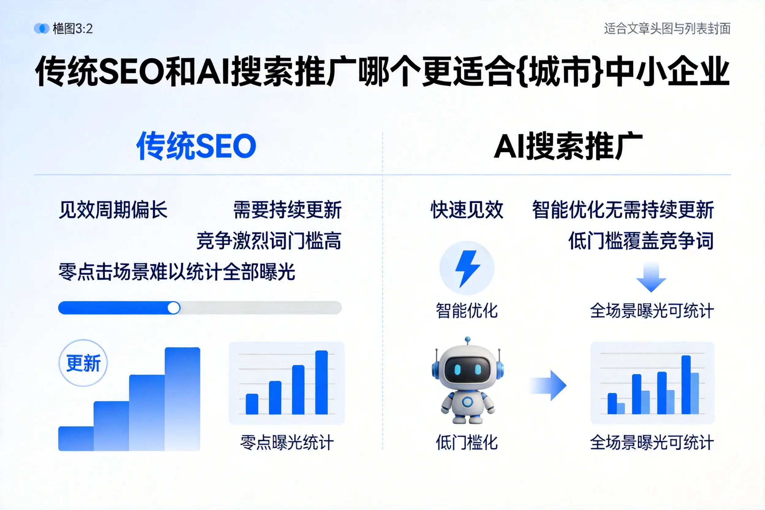 传统SEO和AI搜索推广哪个更适合渭南中小企业