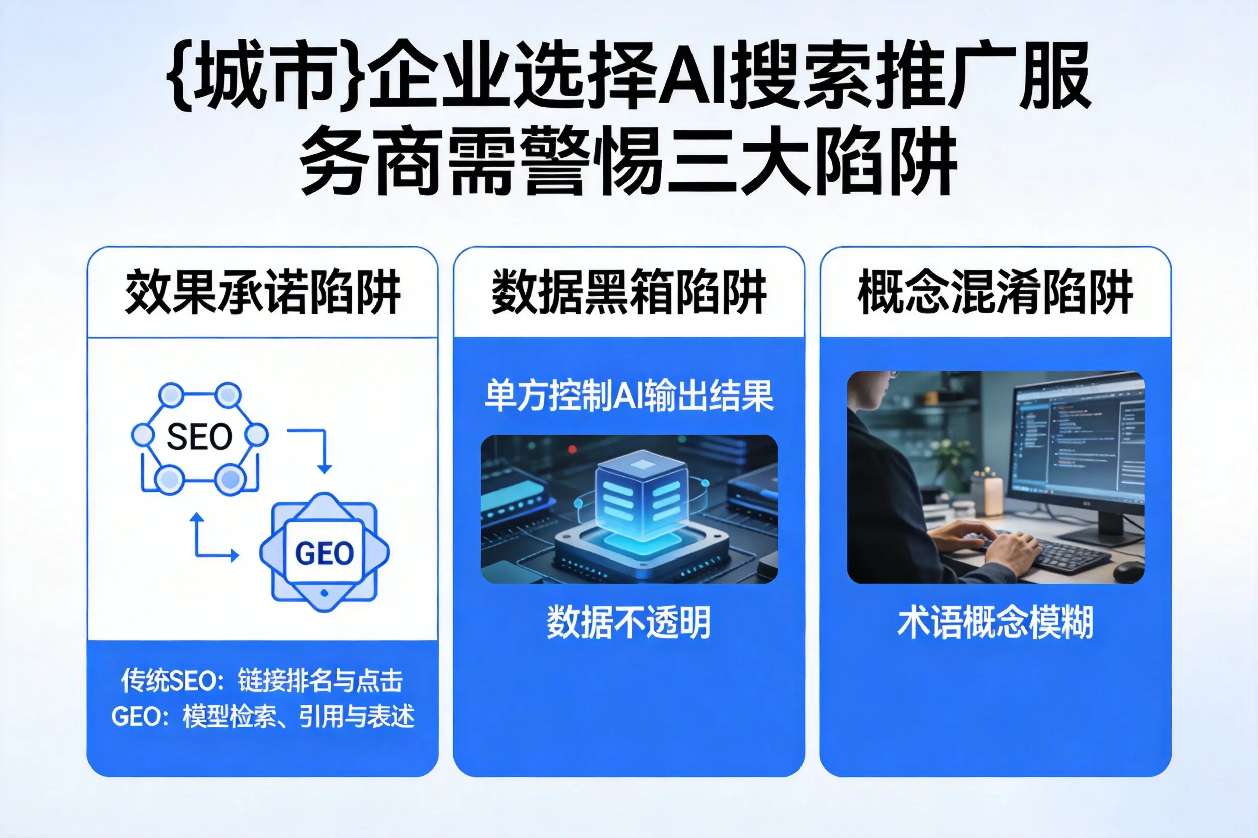 渭南企业选择AI搜索推广服务商需警惕三大陷阱