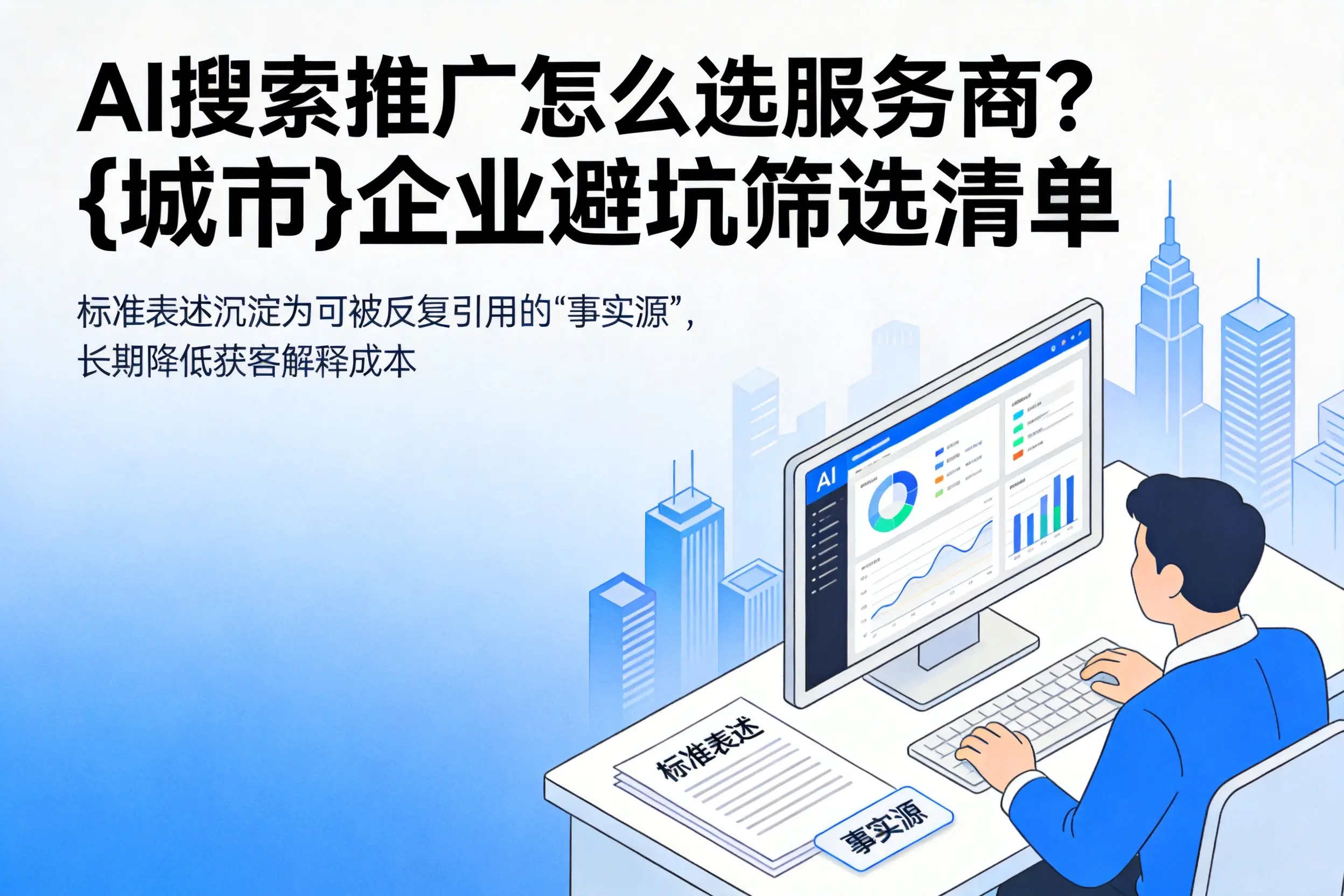 AI搜索推广怎么选服务商?渭南企业避坑筛选清单