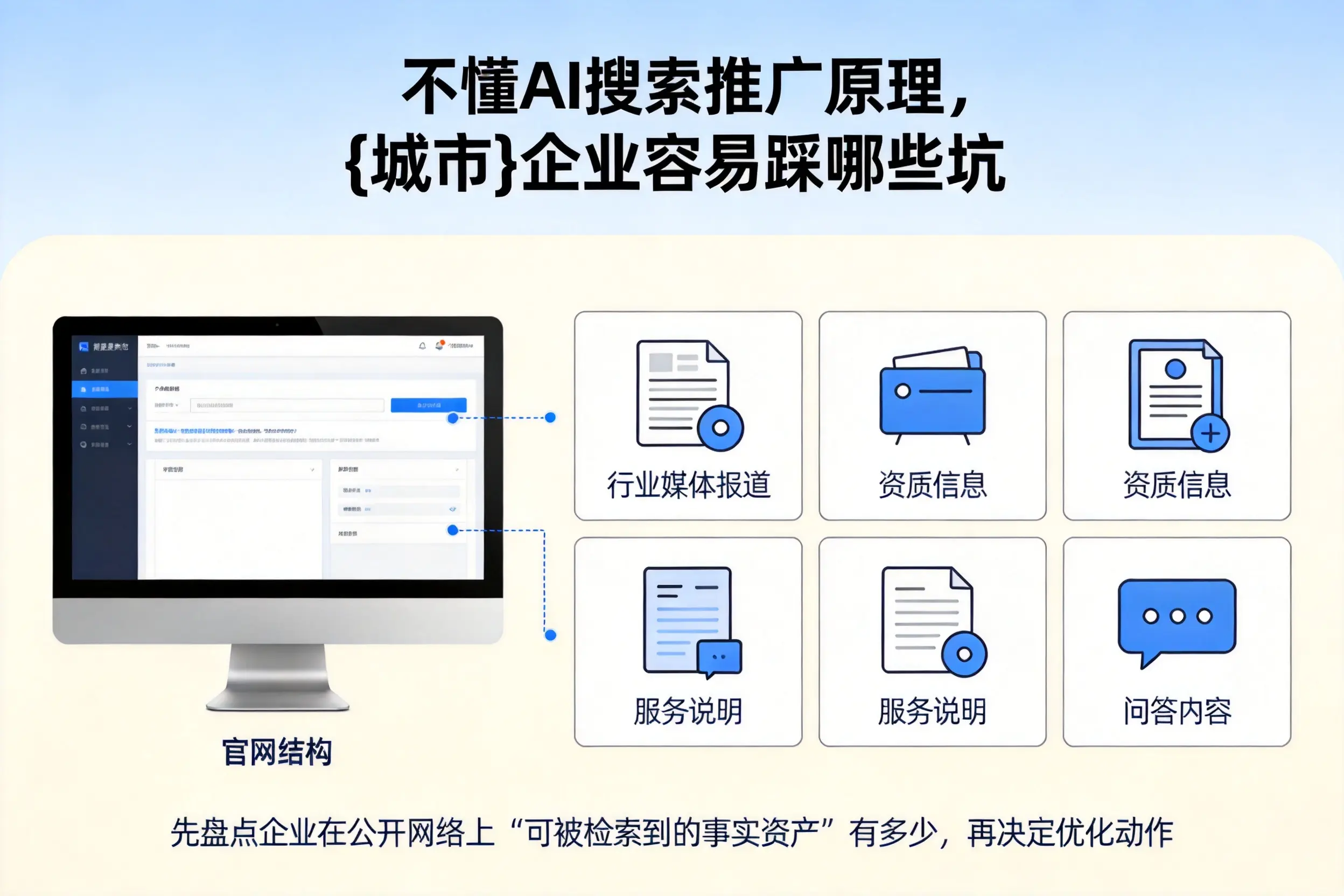 不懂AI搜索推广原理,渭南企业容易踩哪些坑