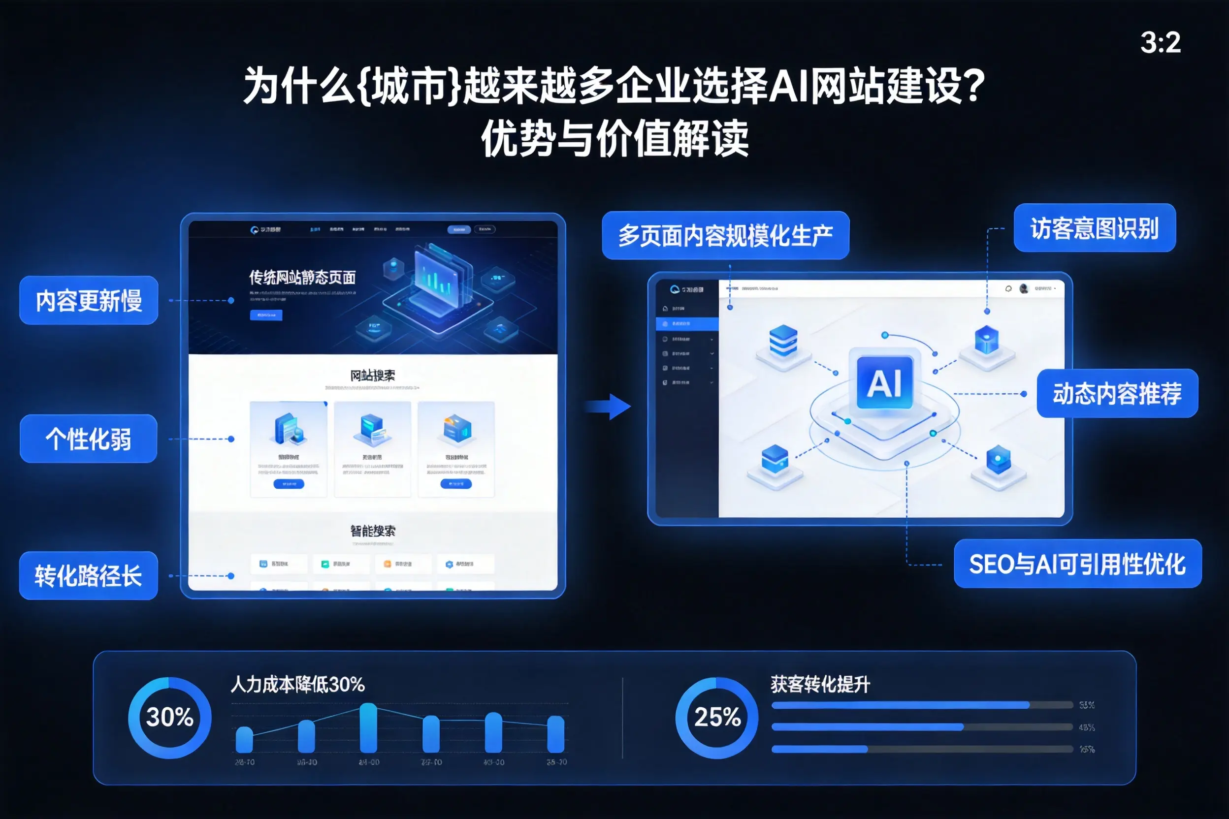 为什么渭南越来越多企业选择AI网站建设？优势与价值解读