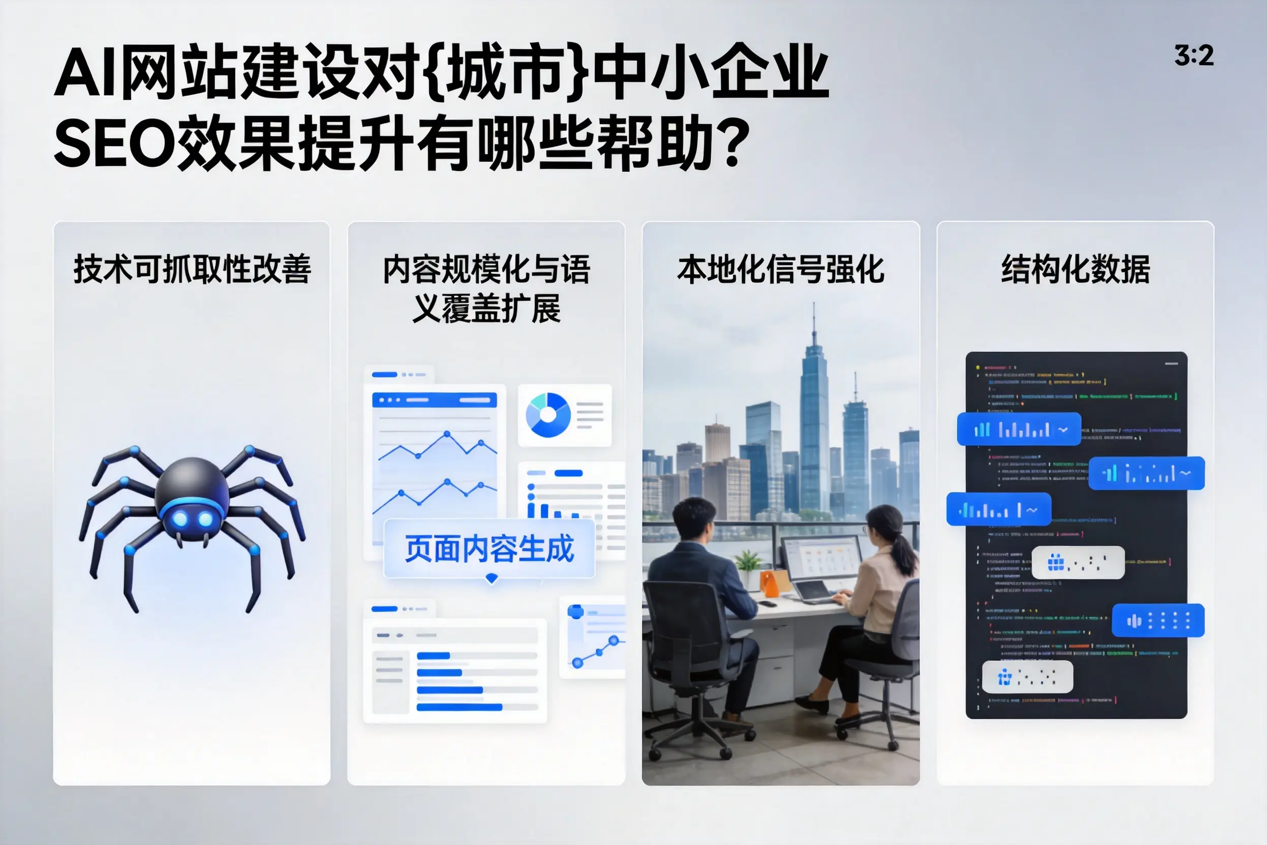 AI网站建设对渭南中小企业SEO效果提升有哪些帮助？