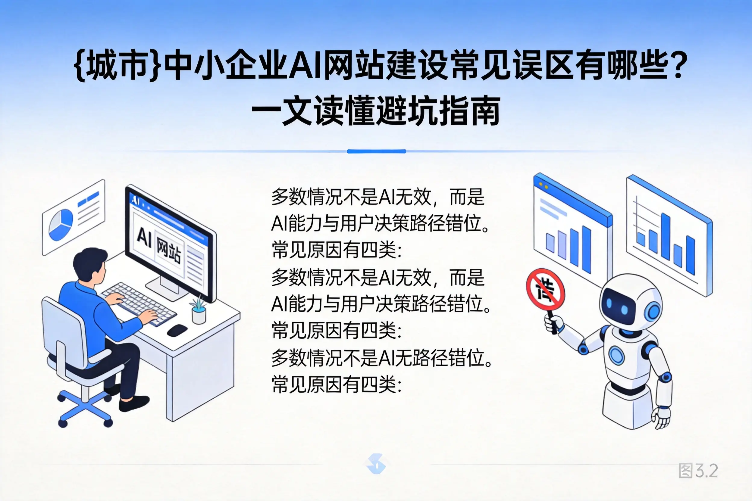 渭南中小企业AI网站建设常见误区有哪些?一文读懂避坑指南