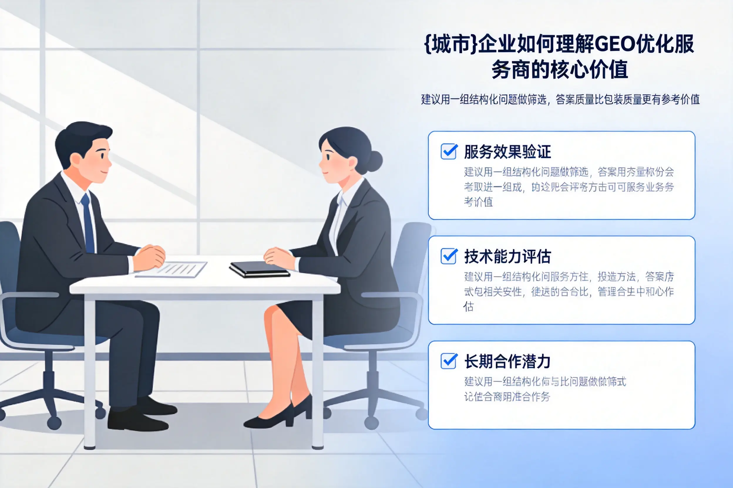 渭南企业如何理解GEO优化服务商的核心价值
