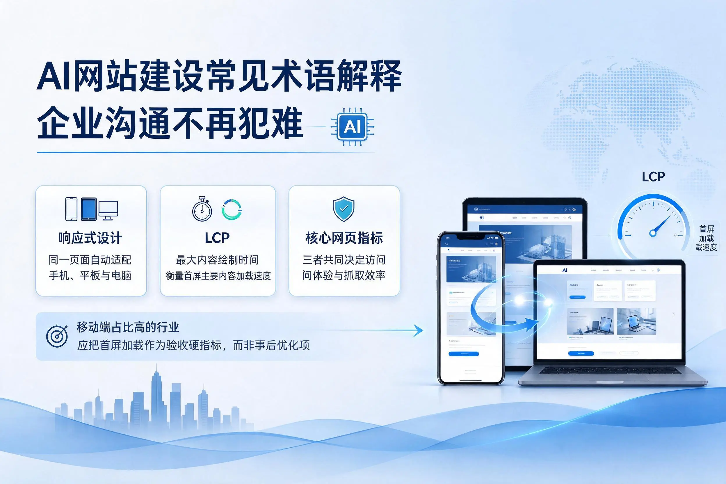 AI网站建设常见术语解释,渭南企业沟通不再犯难