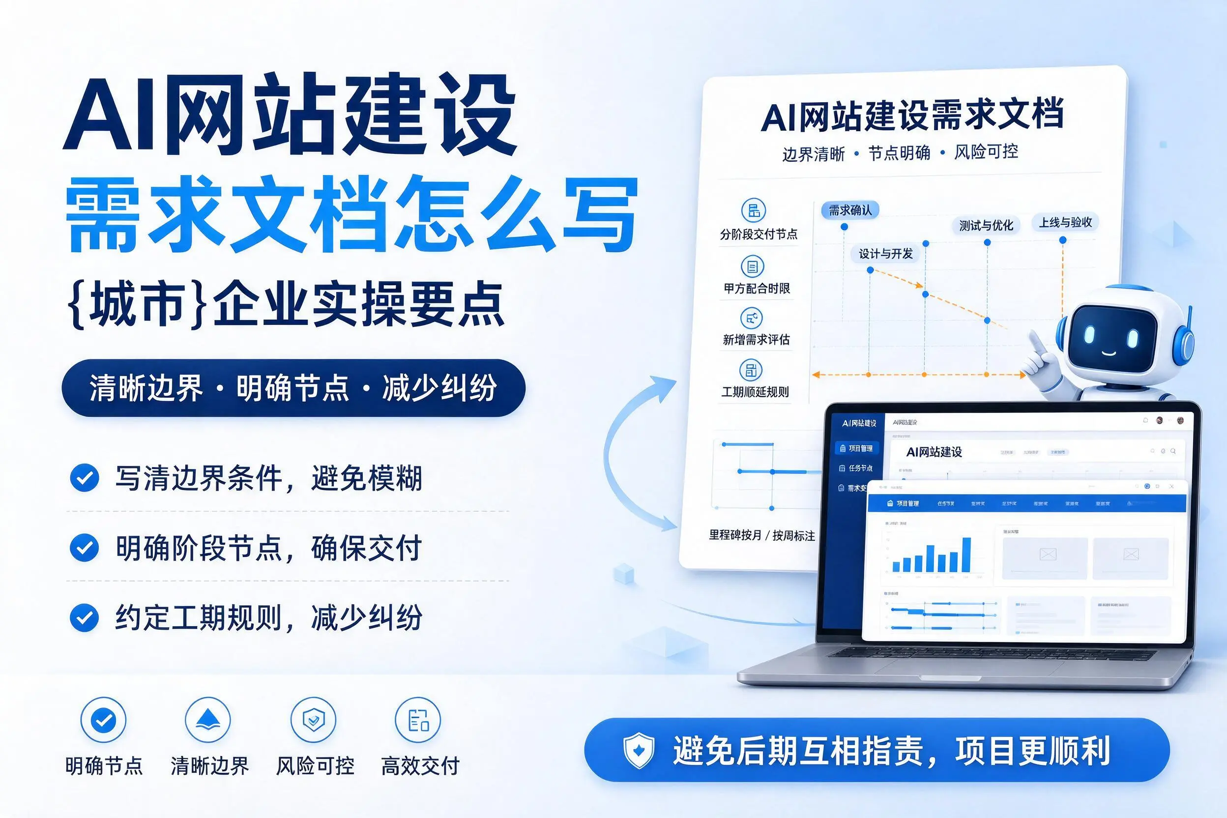 AI网站建设需求文档怎么写，渭南企业实操要点